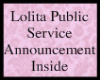 Lolita PublicServiceAnno