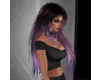 Sexy Long Hair Purple