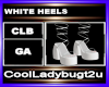 WHITE HEELS