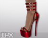 Strap Heels 49 Red