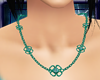 MS Nala necklace teal