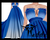 H - BLUE GALA DRESS
