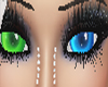 Doll eyes blue/green