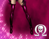 LD Pink PVC Boots