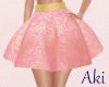 Aki .Fleur Skirt .Dahlia