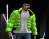 Puffer jacket (M)
