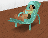 aqua cuddle lounger