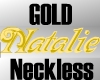 Gold YOURNAME Neckless