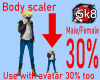 30% Kids Body Scaler M/F