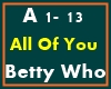 Betty Who - All Of You