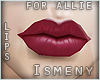 [Is] Allie Red Wine Lips