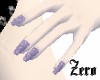 lilac nails