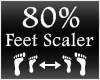 80% feet scaler