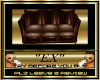 EXCEPTIONAL BROWN SOFA