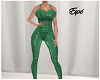 Latex Overall Green