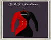 CF*Red&Blk Suit Dress RL