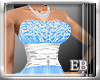 EB*DATE BLUE DRESS-XXL