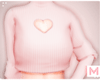x Sweater Heart Pk