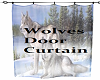 Wolves Door Curtain