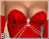 Red Diamond Glove Gown