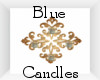 Ella Blue Candle Sconse
