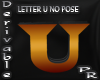 Letter U No Pose