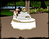 Wedding cake GOLD&WHITE