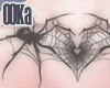 🖤Chest Tatt Spider
