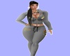 new gray joggig fit