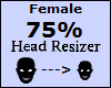 Head Scaler 75% Female