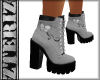 Butterfly Grey Boots