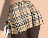Plaid Mini Skirt-RL