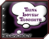 Lovely Thoughts Sticker