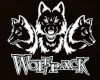 WHITE WOLFPACK SIGN