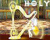 Holy Golden Crystal Harp