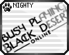 N: Black Desert Online