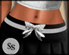S-Salma Skirt Bow Silver