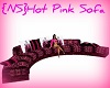 {NS} Hot Pink Sofa