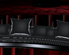 black sofa set