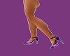Purple Lighting Heels