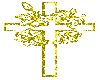 Cross with Lillies