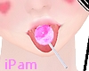 p. cute tongue lollipop