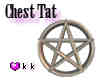 Pentagram Chest Tat