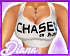 "chase a bag" crop tee
