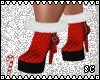 SC SANTA BOOTS RED