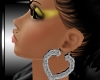 ::P:: Silver Earrings