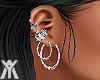 YA.Silver Earrings