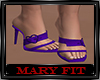Mary Shoes Purple