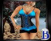 Corset Fit Blue