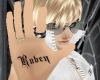 (RM)Ruben palm tattoo